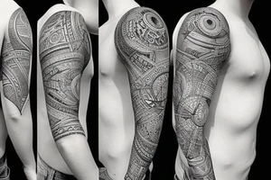 intellectual, scientific, classy, distinct tattoo idea