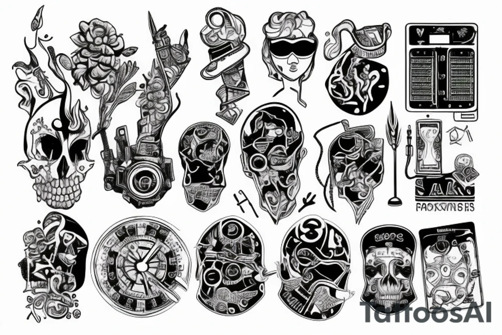 hacker terminal tattoos tattoo idea