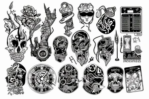hacker terminal tattoos tattoo idea