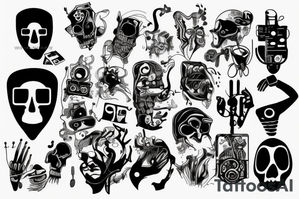 hacker tattoos tattoo idea