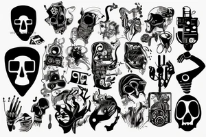 hacker tattoos tattoo idea