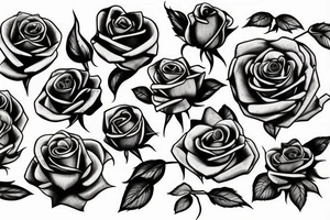 Roses tattoo idea