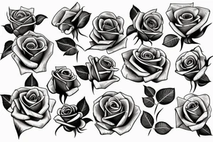 Roses tattoo idea