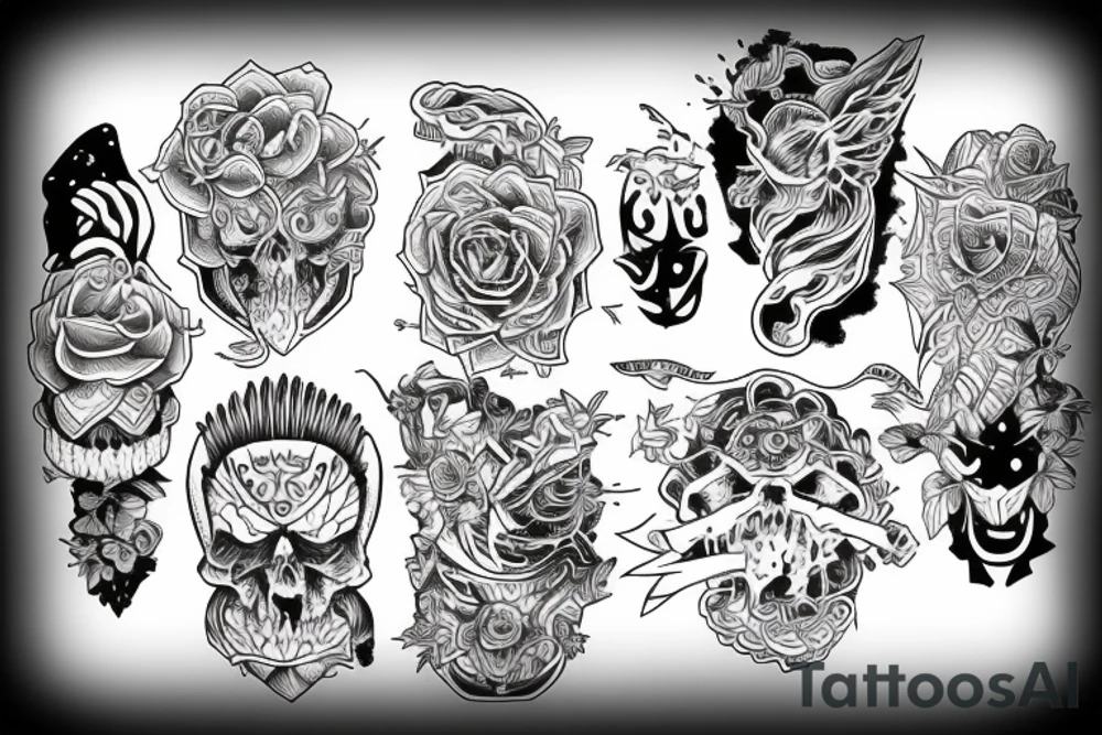 strong
 happiness hope collective tattoo idea