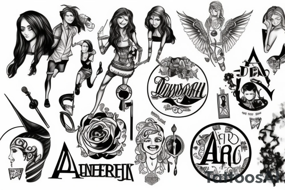 The mark of Athena tattoo idea