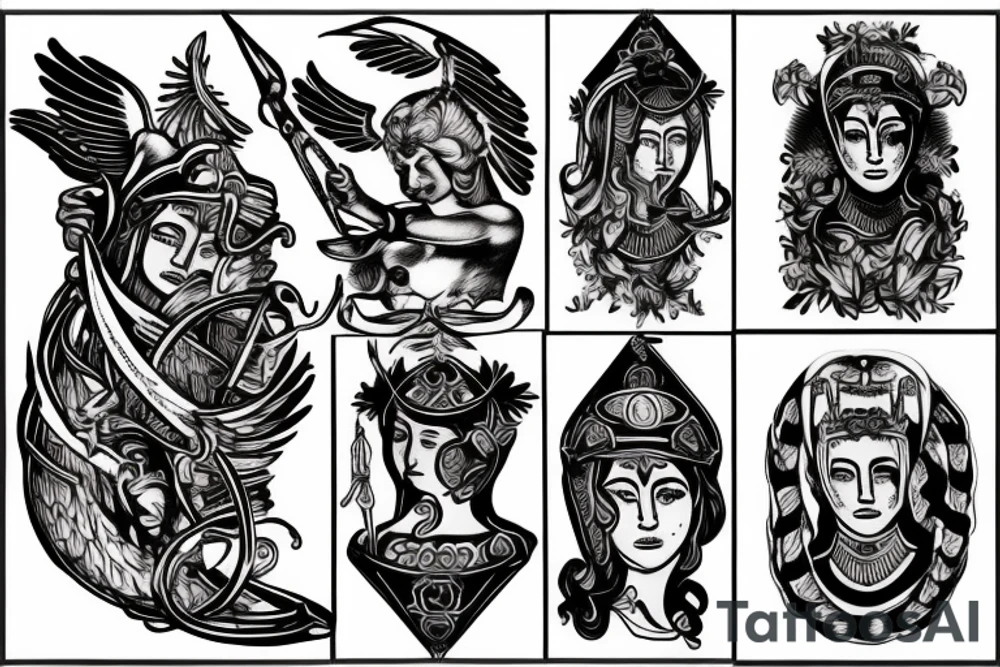 Athena's mark tattoo idea