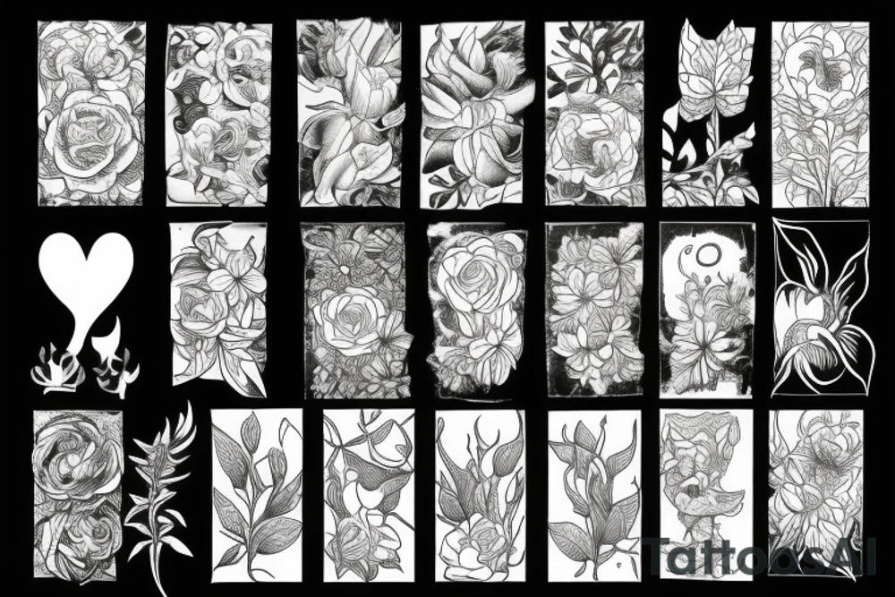 Find someone who grows flowers in the darkest parts of you tattoo idea