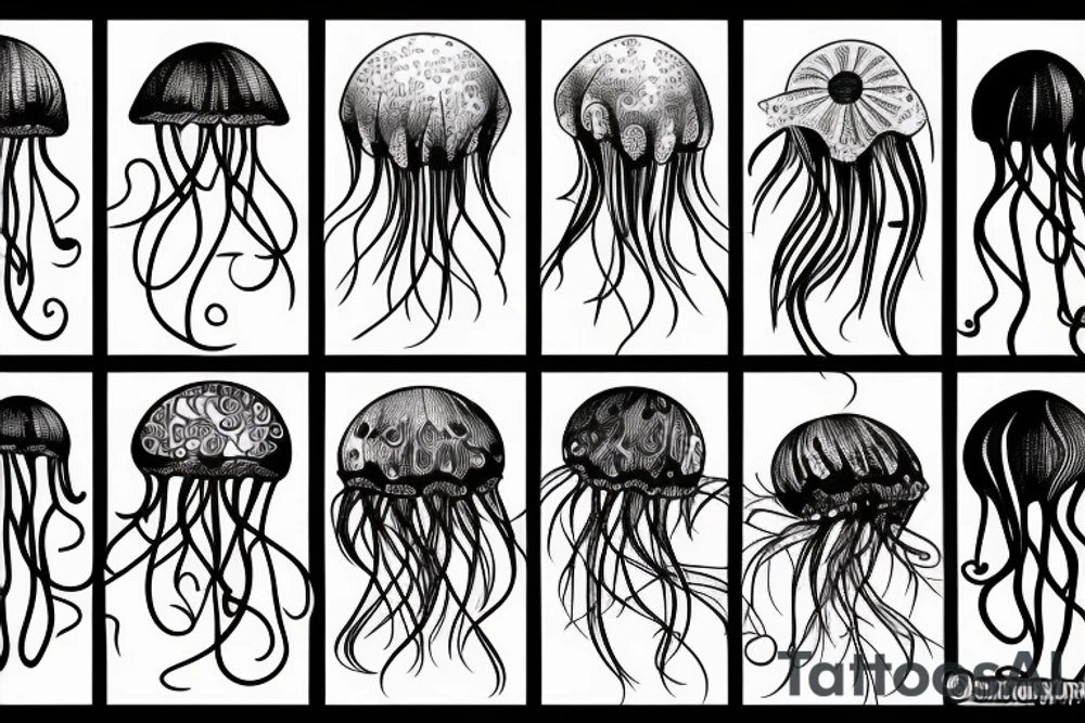 Jellyfish tattoo idea