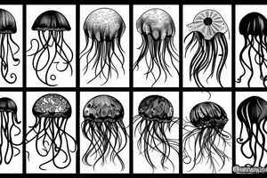 Jellyfish tattoo idea