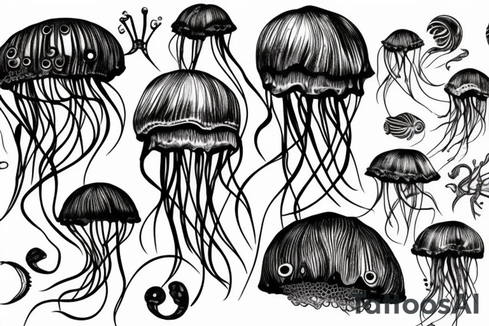 Jellyfish tattoo idea