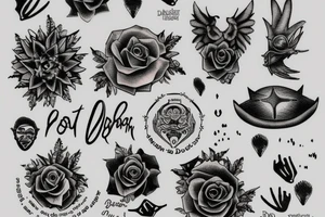 startlight and darkness with the quote "non ducor, duco" tattoo idea