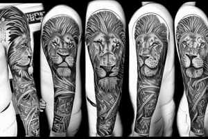 Lion tattoo idea