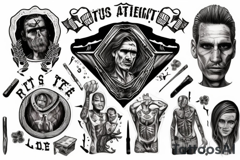 rust cohle tattoo idea