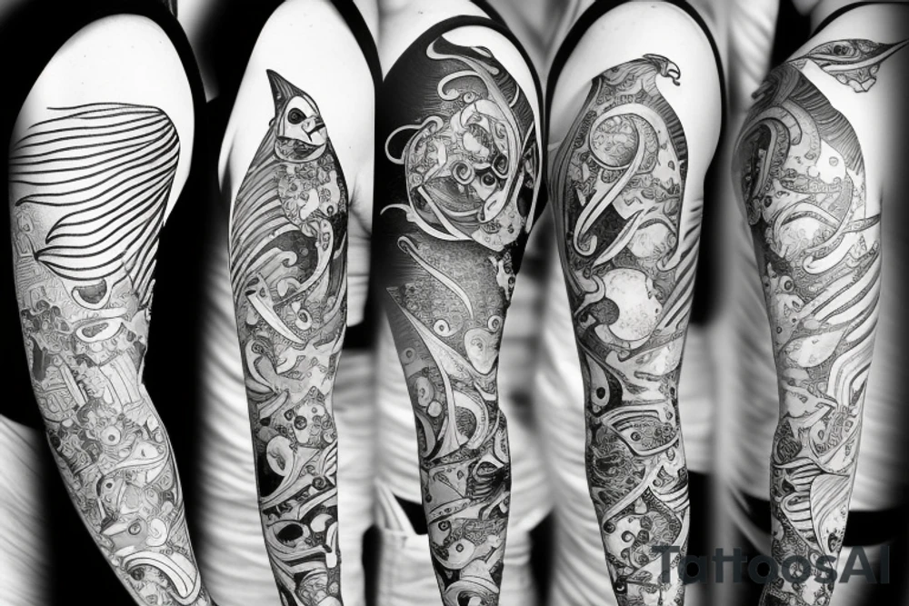 Fish pisces tattoo idea
