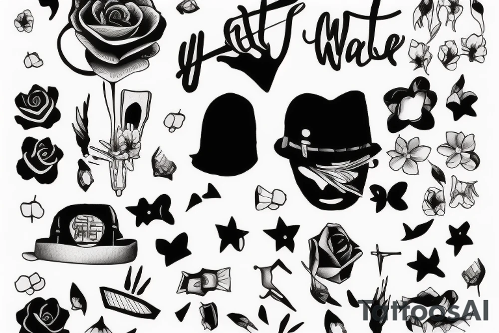 I felt you‘d go, but you were with me all along tattoo idea