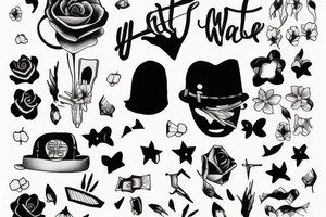 I felt you‘d go, but you were with me all along tattoo idea