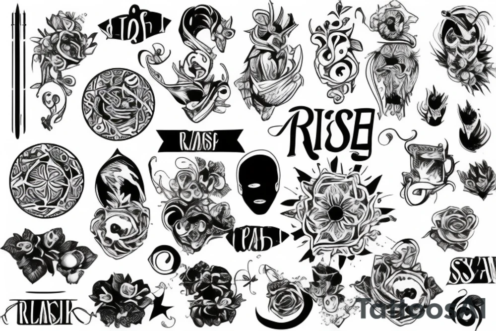 Rise and shine tattoo idea