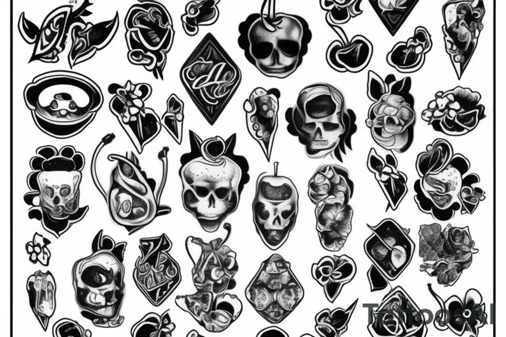 Cherry tattoo idea