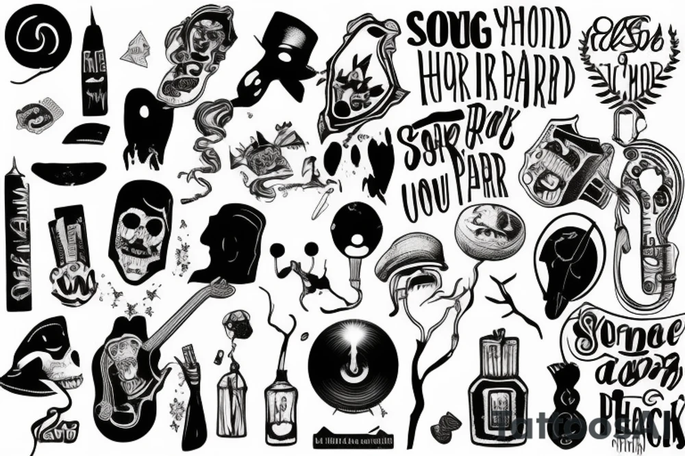 My songs know what you did in the dark tattoo idea