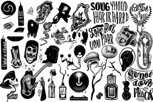 My songs know what you did in the dark tattoo idea