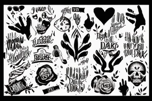 My songs know what you did in the dark tattoo idea