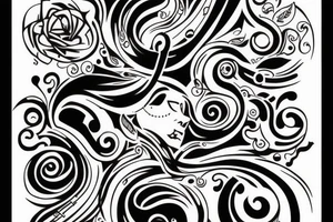 music paired with silence tattoo idea