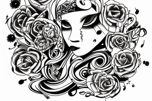 music paired with silence tattoo idea