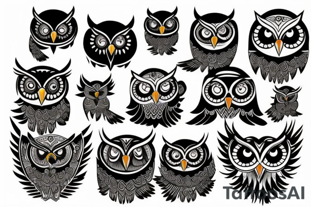 OWL  tattoo tattoo idea