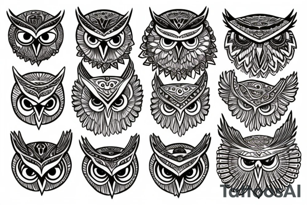 OWL  tattoo tattoo idea