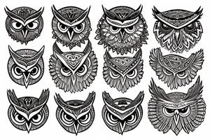 OWL  tattoo tattoo idea