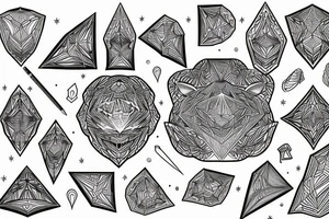 prism tattoo idea