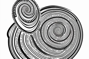 Fibonacci, spiral, eye, DNA tattoo idea