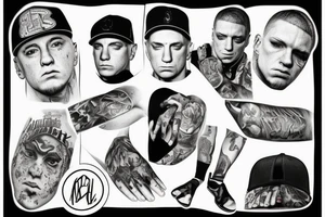 eminem tattoo idea