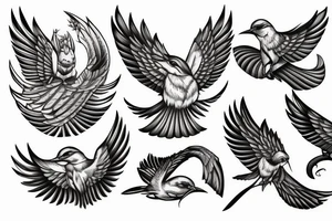 mockingbird tattoo idea