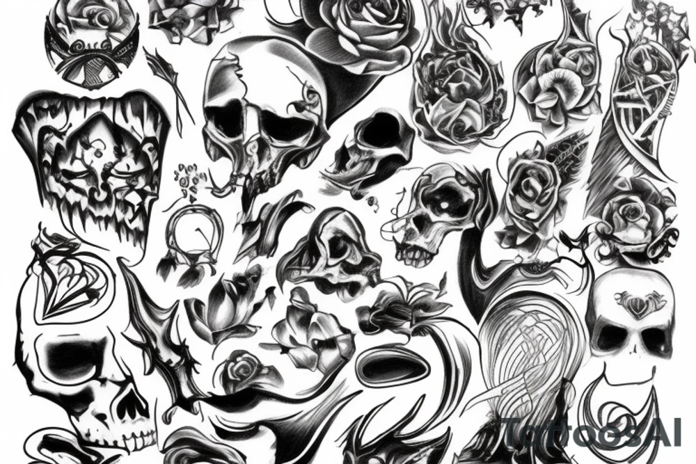ghost tattoo idea
