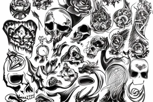 ghost tattoo idea
