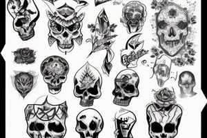 ghost tattoo idea