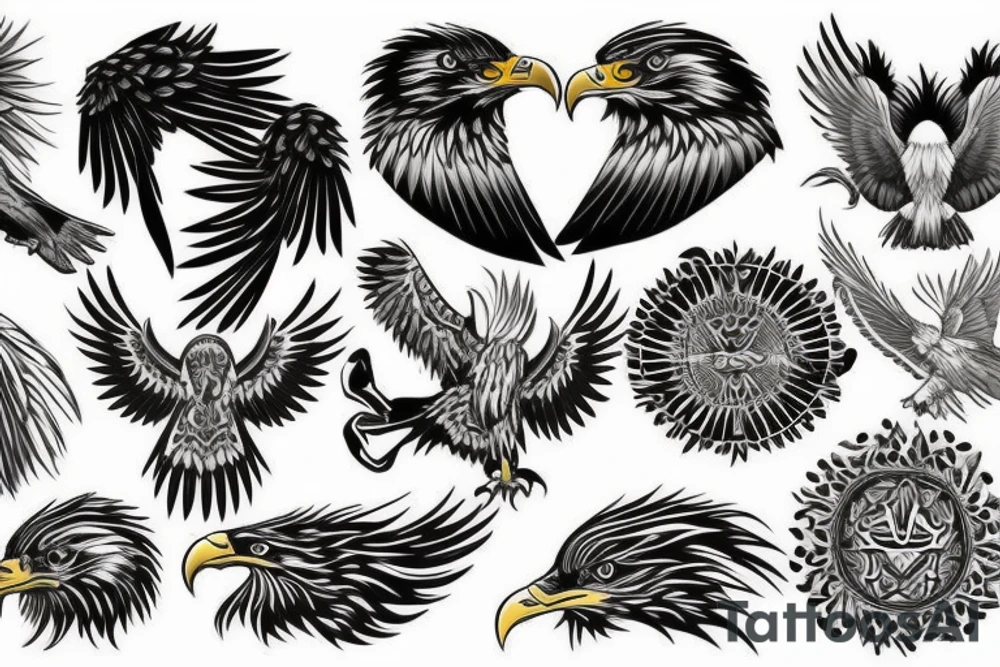 Eagle tattoo idea