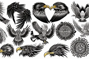 Eagle tattoo idea