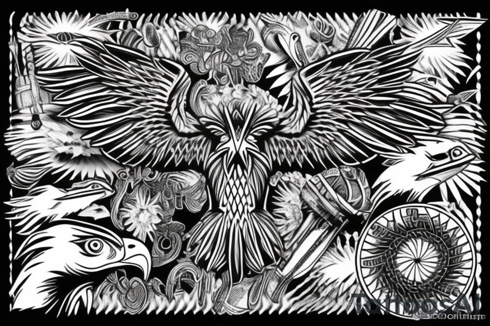 Eagle tattoo idea