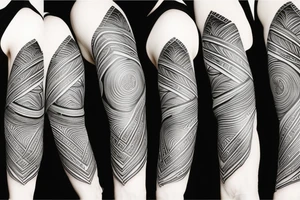 Castle dark sky night sleeve void settler tattoo idea