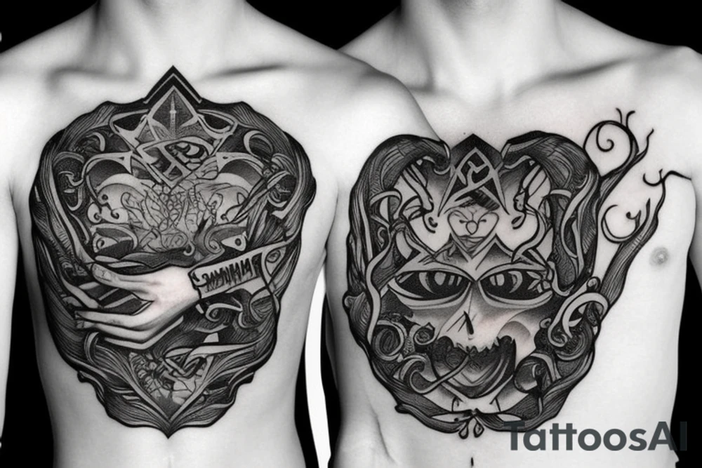 Samarpit letter tattoo tattoo idea