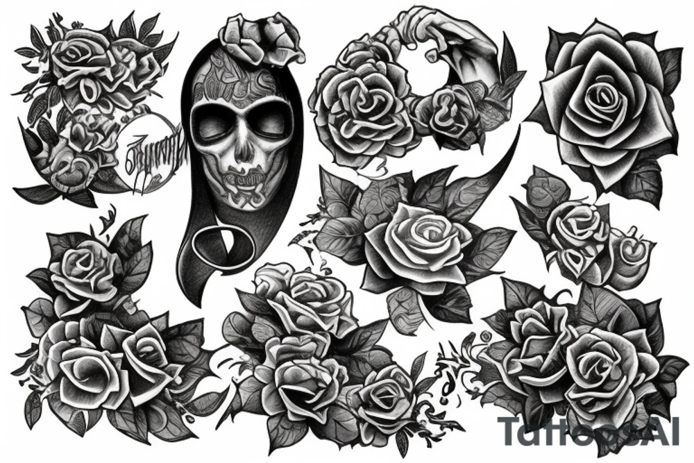 Samarpit letter tattoo tattoo idea