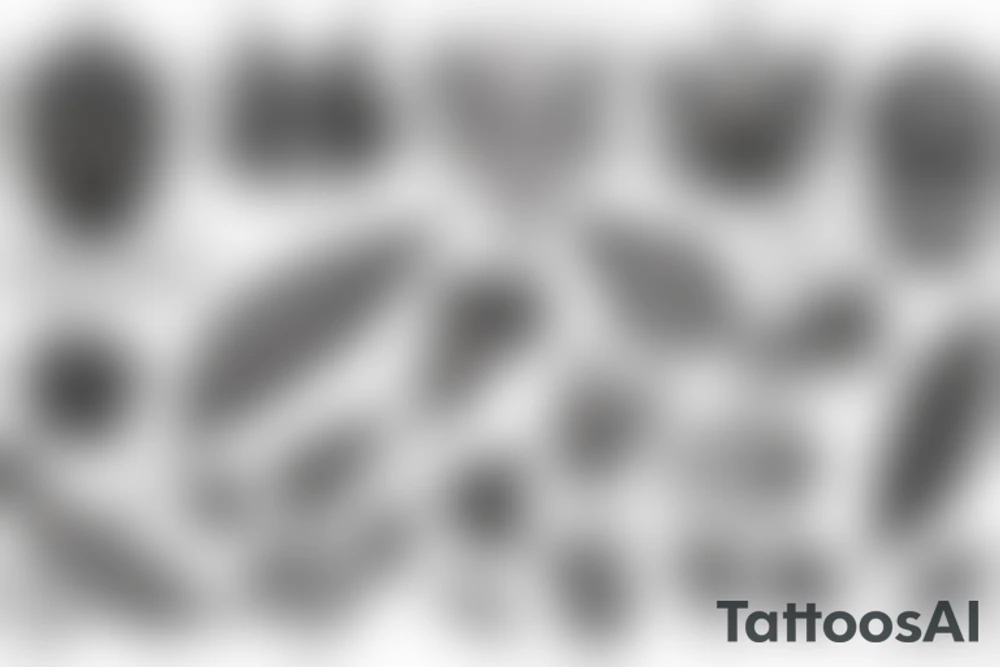 marihuana tattoo idea