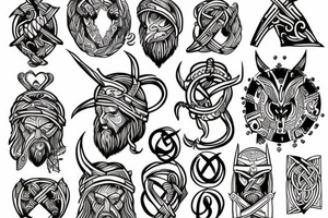 Viking love Merve tattoo idea