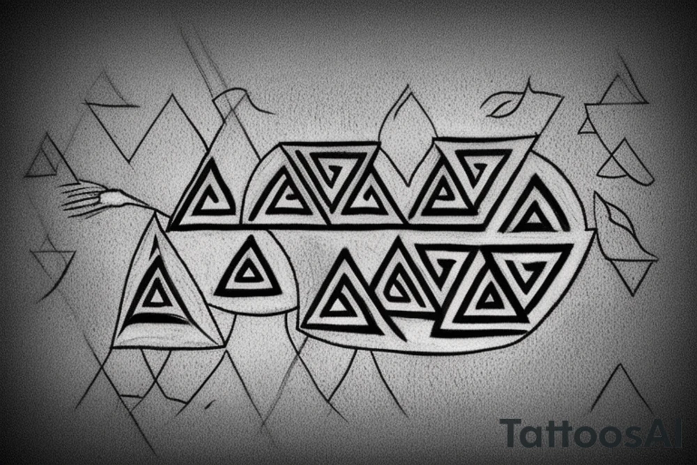 Valknut love Merve tattoo idea