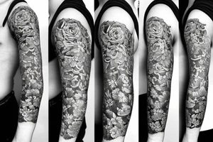 Flowers tattoo idea