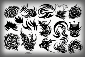 Dark river tattoo idea