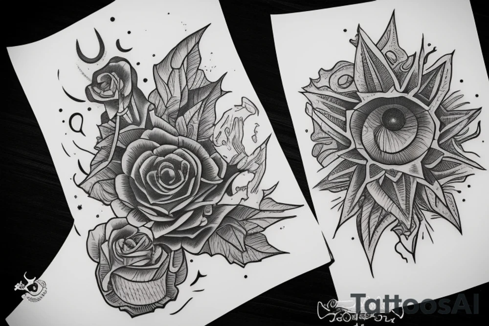 The words "The minor 4" tattoo idea