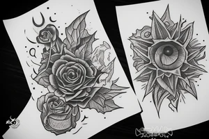 The words "The minor 4" tattoo idea